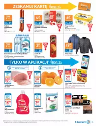 Gazetka promocyjna E Leclerc - Gazetka - ważna od 26.02 do 26.02.2022 - strona 3 - produkty: Płyn do prania, Duracell, Ciastka, Ser, Mus, Rama, Kuskus, Bulgur, Kurtka, Kiełbasa podwawelska, Coca-Cola, Pomarańcze, Wawel, Schab wieprzowy, Margaryna, Koreczki śledziowe, Perwoll, Woda mineralna, Cenos, Deser, Woda, Kasza, Kiełbasa, LG