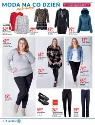 Gazetka promocyjna E Leclerc - Gazetka - ważna od 26.02 do 26.02.2022 - strona 6 - produkty: Gin, Ryba, Buty, Kurtka, T-shirt, Dres, Legginsy, Spodnie, Sukienka, Tunika