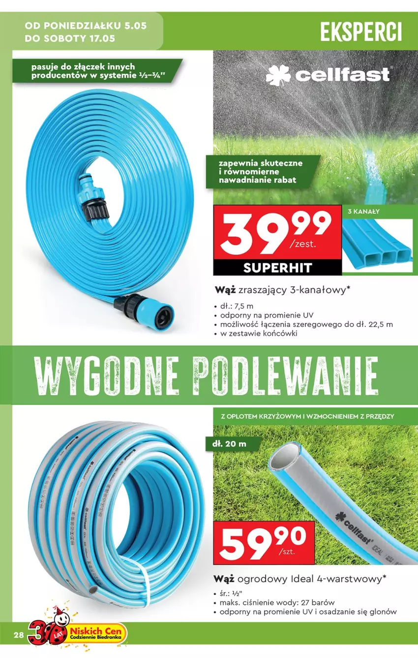 Gazetka promocyjna Biedronka - Okazje Tygodnia - ważna 05.05 do 17.05.2025 - strona 28 - produkty: Fa, Por