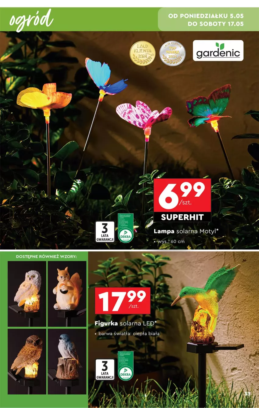 Gazetka promocyjna Biedronka - Okazje Tygodnia - ważna 05.05 do 17.05.2025 - strona 33 - produkty: Lampa