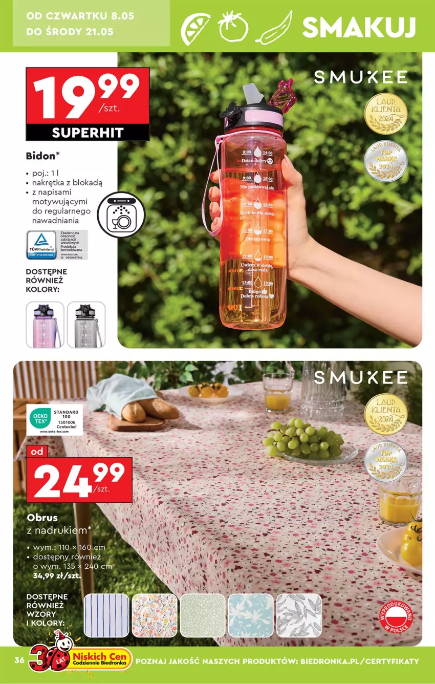 Gazetka promocyjna Biedronka - Okazje Tygodnia - ważna 05.05 do 17.05.2025 - strona 36 - produkty: Fa, Koc, Wawel
