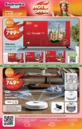 Gazetka promocyjna Biedronka - Okazje Tygodnia - Gazetka - ważna od 17.05 do 17.05.2025 - strona 54 - produkty: Por, Gra, Tran, Sport, Nawigacji, Telewizor, Fa