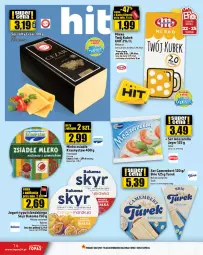 Gazetka promocyjna Topaz - Gazetka - Gazetka - ważna od 28.08 do 28.08.2024 - strona 14 - produkty: Mozzarella, Top, Ser, PSB, Isla, Brie, Jogurt, Stek, Camembert, Bakoma, Kubek, Mleko zsiadłe, Mleko, Fa