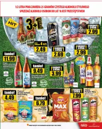 Gazetka promocyjna Topaz - Gazetka - Gazetka - ważna od 28.08 do 28.08.2024 - strona 21 - produkty: Piwo, Top, Chipsy, Popcorn, Helio, Fa