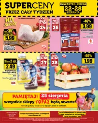 Gazetka promocyjna Topaz - Gazetka - Gazetka - ważna od 28.08 do 28.08.2024 - strona 30 - produkty: Top, Sok, Koc, Sokołów, Kabanos, Napój
