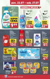 Gazetka promocyjna Aldi - Pełna oferta - Gazetka - ważna od 27.07 do 27.07.2024 - strona 16 - produkty: Płyn do prania, Fructis, Do mycia naczyń, Papier, Bell, Old Spice, Dezodorant, Perfecta, Papier toaletowy, Chusteczki kosmetyczne, Płyn do płukania, Chusteczki, Szampon, Podpaski, Garnier, Bella, Fa