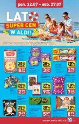 Gazetka promocyjna Aldi - Pełna oferta - Gazetka - ważna od 27.07 do 27.07.2024 - strona 17 - produkty: Piwa, Praliny, Chipsy, Chupa Chups, Wawel, Wata cukrowa, Czekolada, Mango, Harry Potter, Pasta z bakłażanów, Milka, Kokos