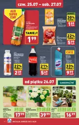 Gazetka promocyjna Aldi - Pełna oferta - Gazetka - ważna od 27.07 do 27.07.2024 - strona 24 - produkty: Domestos, Sok, Por, Chipsy, Coca-Cola, Popcorn, Napój niegazowany, Napój, Fa