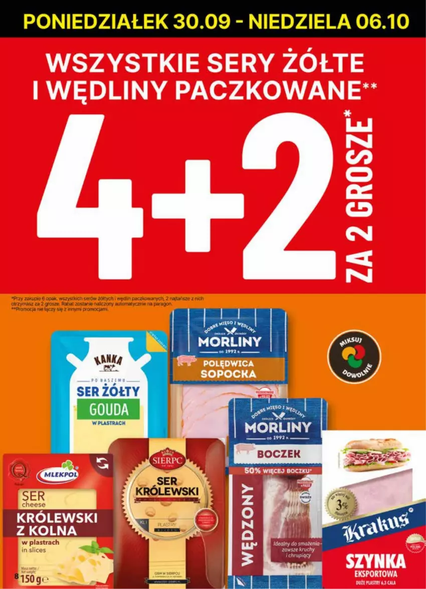 Gazetka promocyjna Delikatesy Centrum - NOWA GAZETKA Delikatesy Centrum od 30 września! 30.09-06.10.2024 - ważna 30.09 do 06.10.2024 - strona 8 - produkty: Morliny, Ser