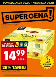 Gazetka promocyjna Delikatesy Centrum - NOWA GAZETKA Delikatesy Centrum od 30 września! 30.09-06.10.2024 - Gazetka - ważna od 06.10 do 06.10.2024 - strona 6 - produkty: Lipton, Herbata