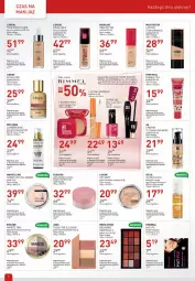 Gazetka promocyjna Drogerie Jawa - Gazetka - ważna od 05.05 do 05.05.2023 - strona 6 - produkty: Makijaż, Sally Hansen, Por, Gra, Finish, Eveline, Bielenda, Bell, Maybelline, Perfecta, Tusz, Puder, Max Factor, Paleta, Bourjois, Lakier do paznokci, Lirene, Obraz, Podkład, Lakier, LG, Fa