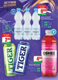Gazetka promocyjna Dino - Gazetka 08 / 2026 - Gazetka - ważna od 24.02 do 24.02.2026 - strona 4 - produkty: Mus, Tiger, Szyna, Oshee, Woda mineralna, Woda niegazowana, Woda