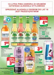 Gazetka promocyjna Dino - Gazetka 08 / 2026 - Gazetka - ważna od 24.02 do 24.02.2026 - strona 43 - produkty: Piwa, Piwo, Por, Gra, Somersby, Kasztelan, Kiwi, Miód, Napój, Fa