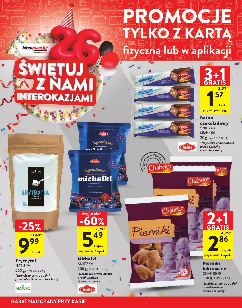 Gazetka promocyjna Intermarche - Gazetka Intermarche - ważna 21.09 do 04.10.2023 - strona 10 - produkty: Baton, Chabrior, Gra, Michałki, Piernik