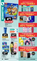 Gazetka promocyjna Netto - Od Poniedziałku - Gazetka - ważna od 25.01 do 25.01.2026 - strona 26 - produkty: Elseve, Perfum, Pasta do zębów, L’Oréal, Chusteczki, Always, Podpaski, Gillette, Elmex, Psi Patrol, Always Ultra, Nivea, Fa
