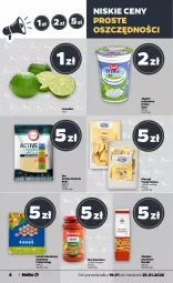Gazetka promocyjna Netto - Od Poniedziałku - Gazetka - ważna od 25.01 do 25.01.2026 - strona 4 - produkty: Pierogi, Jogurt naturalny, Dawtona, Sos, Ser, Zott, Jogurt, Sałat, Limonka