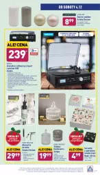 Gazetka promocyjna Aldi - Gazetka - ważna od 04.12 do 04.12.2021 - strona 39 - produkty: Ser, Por, Koc, Gra, Pendrive, Cukier, Głośnik, Serwetki, LANA, Korkociąg, Bomboniera