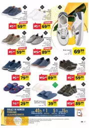 Gazetka promocyjna Carrefour - Gazetka Sztuka jest na Tobie - Gazetka - ważna od 22.04 do 22.04.2023 - strona 17 - produkty: Klapki, Por, Gra, Mokasyny, Buty, Klej, Buty letnie, Sport