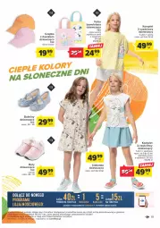 Gazetka promocyjna Carrefour - Gazetka Sztuka jest na Tobie - Gazetka - ważna od 22.04 do 22.04.2023 - strona 19 - produkty: Spódnica, Szorty, Klej, Czapka, T-shirt, Baleriny, Torba, Sukienka, LG