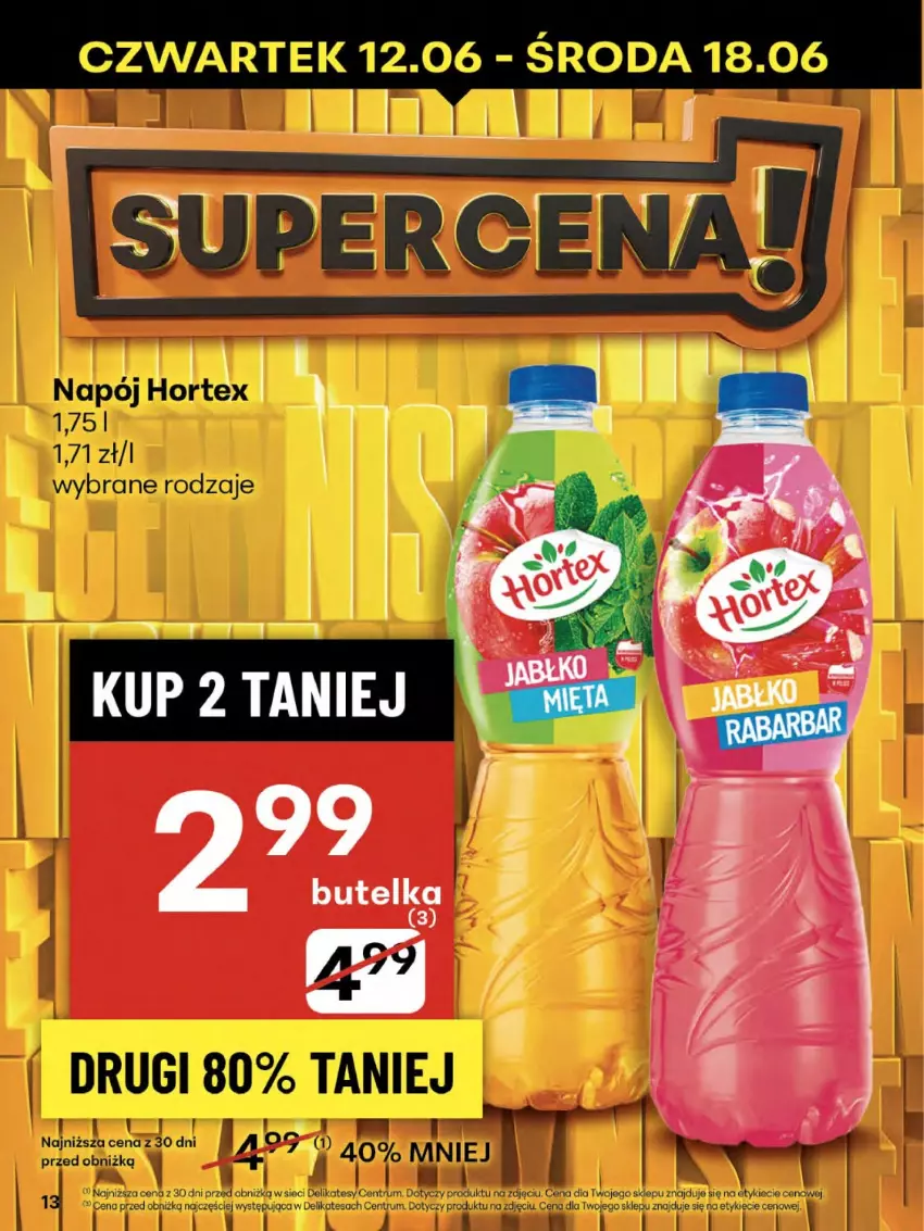 Gazetka promocyjna Delikatesy Centrum - Franczyza DC24 Czwartek - ważna 12.06 do 18.06.2025 - strona 13 - produkty: Napój, Rum