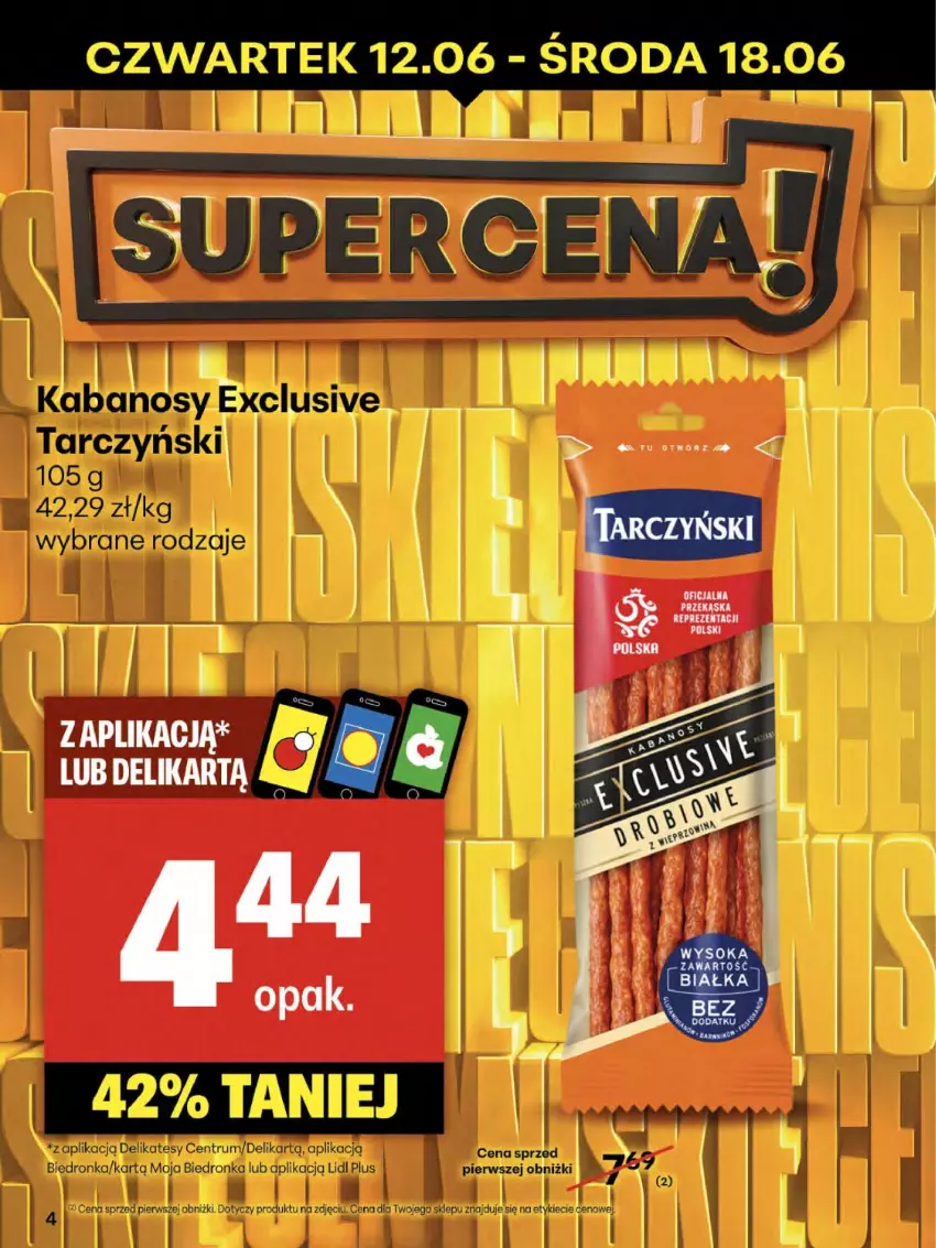Gazetka promocyjna Delikatesy Centrum - Franczyza DC24 Czwartek - ważna 12.06 do 18.06.2025 - strona 4 - produkty: Rum