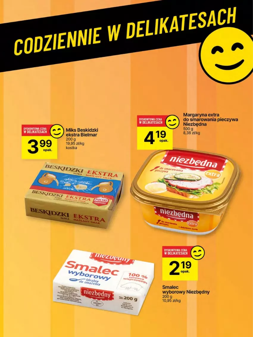 Gazetka promocyjna Delikatesy Centrum - Franczyza DC24 Czwartek - ważna 12.06 do 18.06.2025 - strona 49 - produkty: Beskidzki, Margaryna, Piec, Smalec