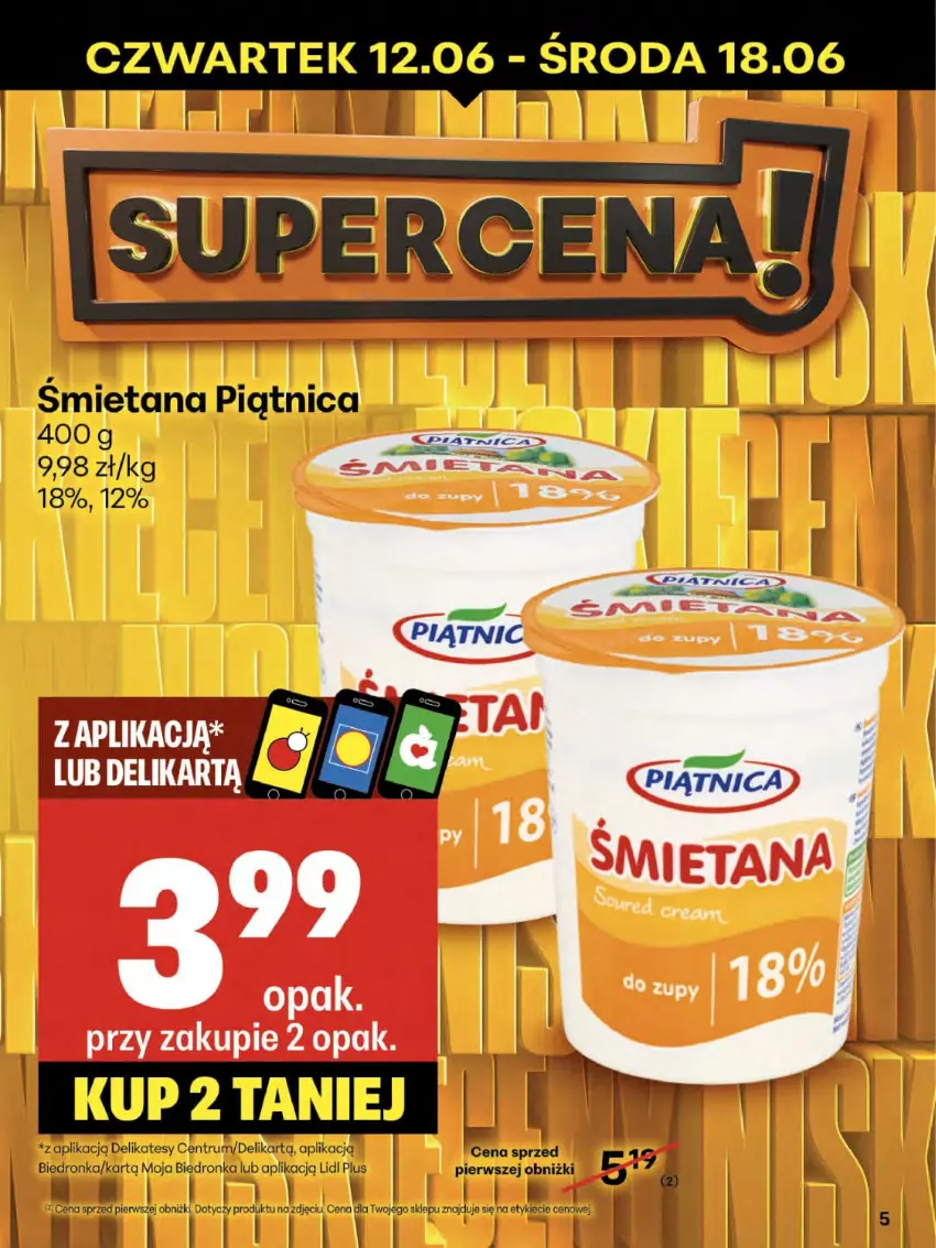 Gazetka promocyjna Delikatesy Centrum - Franczyza DC24 Czwartek - ważna 12.06 do 18.06.2025 - strona 5