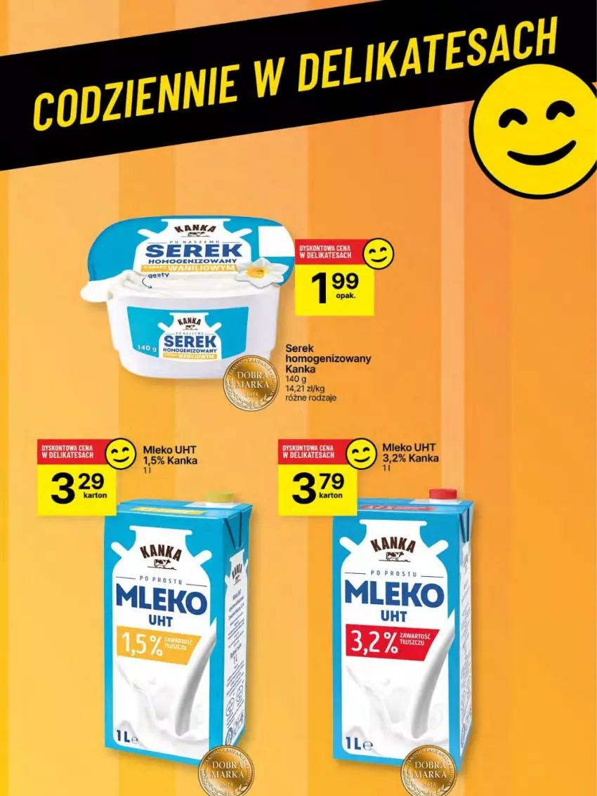 Gazetka promocyjna Delikatesy Centrum - Franczyza DC24 Czwartek - ważna 12.06 do 18.06.2025 - strona 51 - produkty: Mleko
