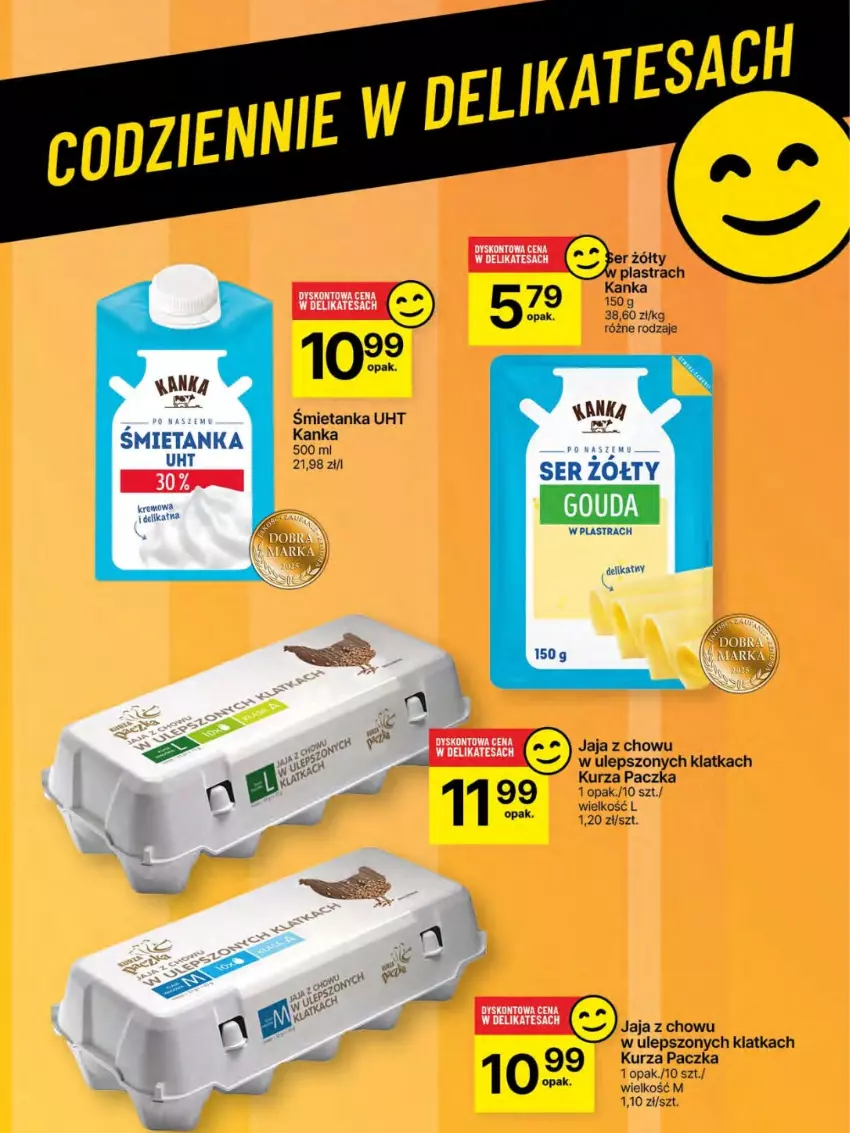 Gazetka promocyjna Delikatesy Centrum - Franczyza DC24 Czwartek - ważna 12.06 do 18.06.2025 - strona 53 - produkty: Jaja, Ser