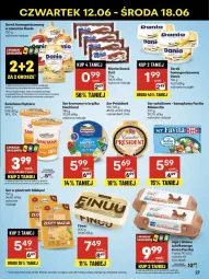 Gazetka promocyjna Delikatesy Centrum - Franczyza DC24 Czwartek - Gazetka - ważna od 18.06 do 18.06.2025 - strona 27 - produkty: Ser, Rum, Favita, Złoty Mazur, Piątnica, Zott, Brie, Jaja, Mlekovita, Serek homogenizowany, Sałat, Serek, Camembert, Hochland, Danio, Finuu, Monte, Mleko, Fa