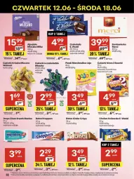 Gazetka promocyjna Delikatesy Centrum - Franczyza DC24 Czwartek - Gazetka - ważna od 18.06 do 18.06.2025 - strona 32 - produkty: Rum, Mus, Cukier, Chałwa, Mleczko, Czekolada, Mars, Mentos, Baton, Knoppers, E. Wedel, Cukierki, Merci, Kinder, Milka