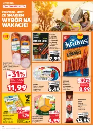 Gazetka promocyjna Kaufland - Gazetka tygodnia - Gazetka - ważna od 03.07 do 03.07.2024 - strona 24 - produkty: Sałatka, Hummus, Krakus, Sok, Mus, Koc, Gra, Salami, Sokołów, Sałat, Tarczyński, Burger, Kaszanka, Kabanos, Graal, Kasza, Lisner