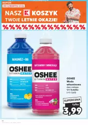 Gazetka promocyjna Kaufland - Gazetka tygodnia - Gazetka - ważna od 03.07 do 03.07.2024 - strona 56 - produkty: Kosz, Napoje, Oshee, Woda