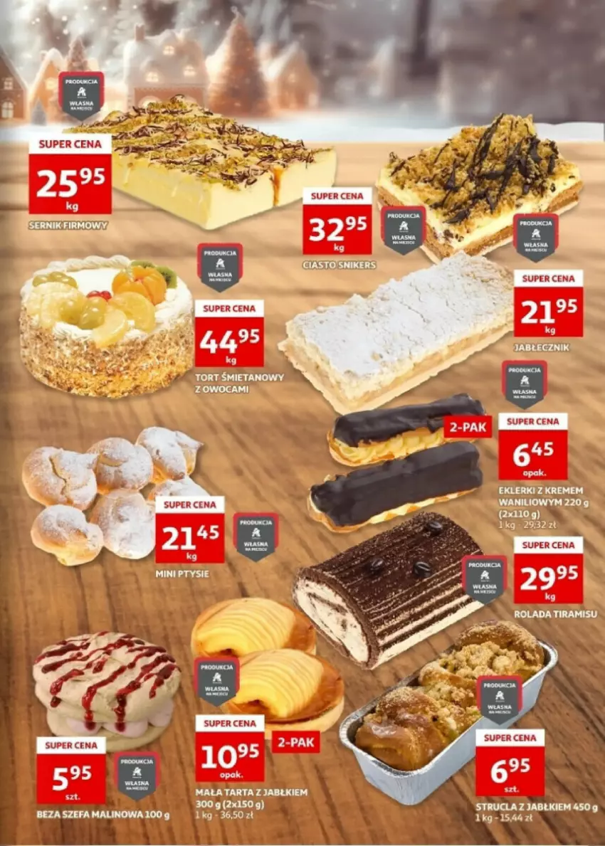 Gazetka promocyjna Auchan - ważna 20.12 do 23.12.2023 - strona 21 - produkty: Fa, Strucla
