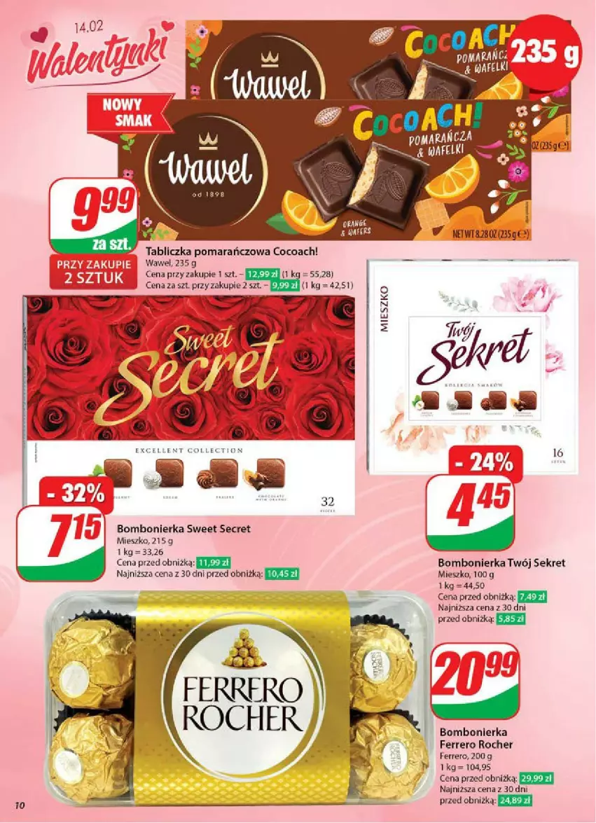 Gazetka promocyjna Dino - ważna 12.02 do 18.02.2025 - strona 2 - produkty: Ferrero, Ferrero Rocher, Kret, Wawel