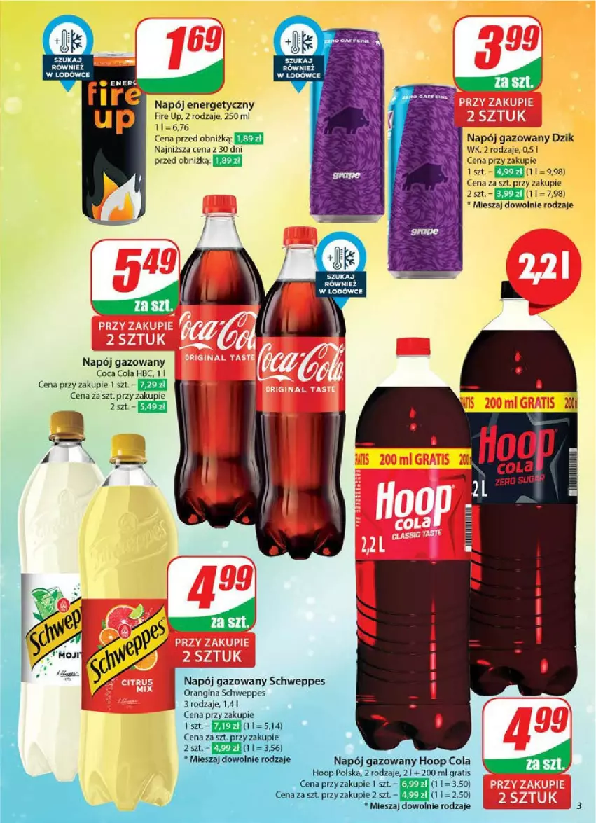 Gazetka promocyjna Dino - ważna 12.02 do 18.02.2025 - strona 23 - produkty: Gin, Napój, Napój energetyczny, Napój gazowany, Schweppes