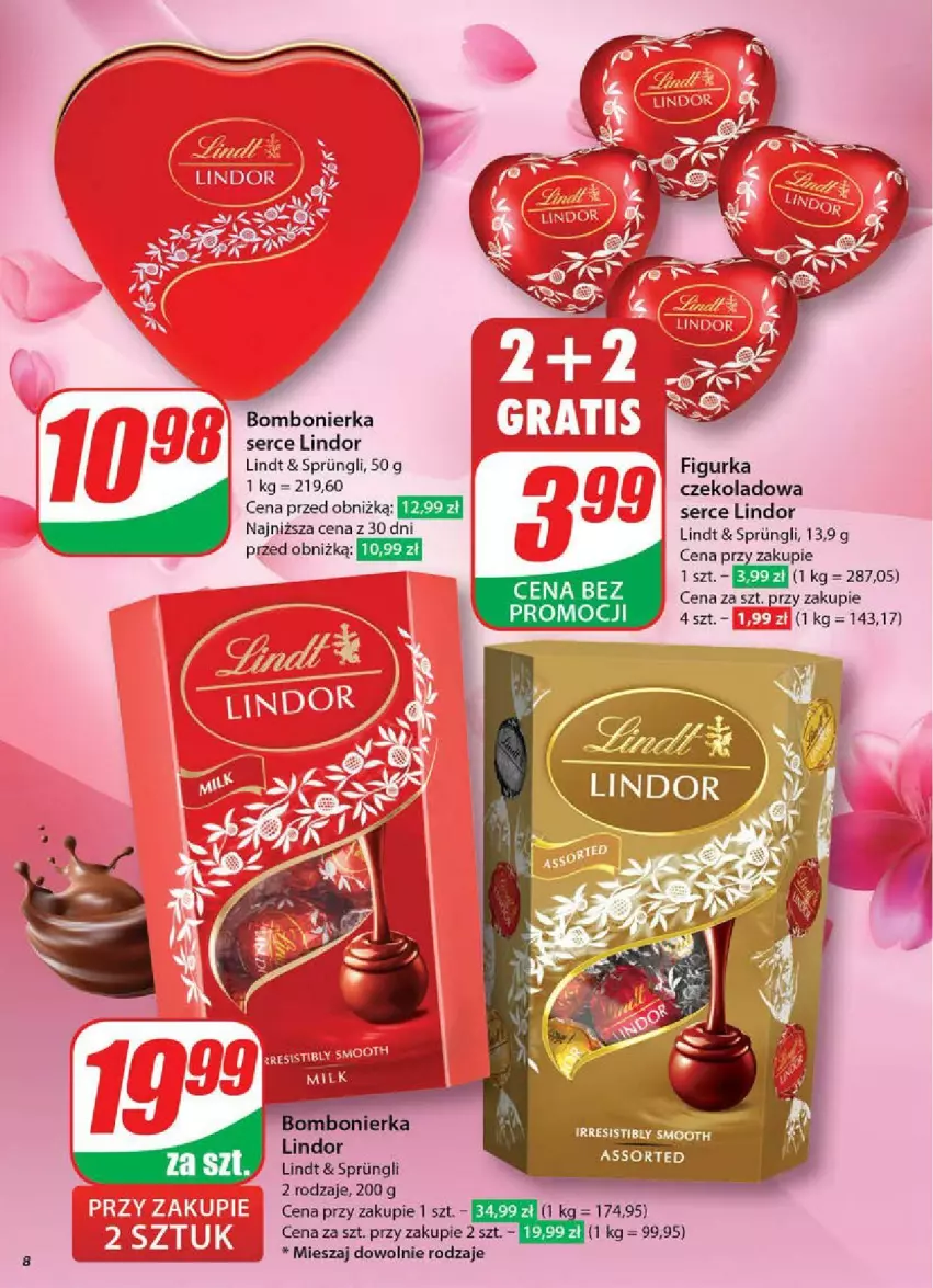 Gazetka promocyjna Dino - ważna 12.02 do 18.02.2025 - strona 62 - produkty: Fa, Lindor, Lindt, Ser