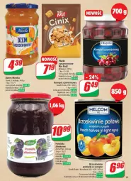 Gazetka promocyjna Dino - Gazetka - ważna od 18.02 do 18.02.2025 - strona 11 - produkty: HELCOM, Dżem, Syrop, Brzoskwinie