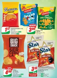 Gazetka promocyjna Dino - Gazetka - ważna od 18.02 do 18.02.2025 - strona 46 - produkty: Ketchup, Cebula, Ser, Lajkonik, Beskidzki, Chipsy, Chrupki, Lorenz, Aksam, Krakersy