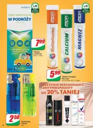 Gazetka promocyjna Dino - Gazetka - ważna od 18.02 do 18.02.2025 - strona 54 - produkty: Calcium, Mus, Mop, Zapalniczka, Rexona, Dezodorant, Tablet, Dove, Vita C, Tabletki musujące, Magnez