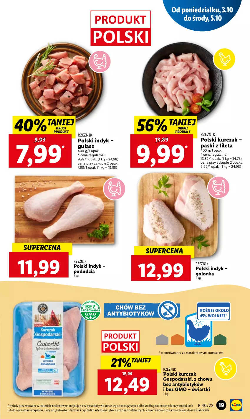 Gazetka promocyjna Lidl - GAZETKA - ważna 03.10 do 05.10.2022 - strona 23 - produkty: Kurczak, Por