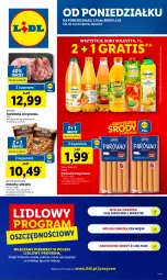 Gazetka promocyjna Lidl - GAZETKA - Gazetka - ważna od 05.10 do 05.10.2022 - strona 1 - produkty: Orzechy włoskie, Sok, Gra, Parówki, Karkówka wieprzowa, PIKOK