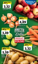 Gazetka promocyjna Lidl - GAZETKA - Gazetka - ważna od 05.10 do 05.10.2022 - strona 3 - produkty: Cebula, Ziemniaki, Gruszki, Jabłka