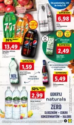 Gazetka promocyjna Lidl - GAZETKA - Gazetka - ważna od 05.10 do 05.10.2022 - strona 45 - produkty: Nałęczowianka, Ser, Por, 7up, Pepsi max, Mirinda, Paola, Pepsi, Napój gazowany, Syrop, Woda mineralna, Woda, Mango, Napój