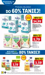 Gazetka promocyjna Lidl - GAZETKA - Gazetka - ważna od 05.10 do 05.10.2022 - strona 52 - produkty: HiPP, Ryż, Por, Mus, BoboVita, O nas, NAN Optipro, Sport, Smoothie, Dzieci, Nestlé, Mleko, Hipp Bio