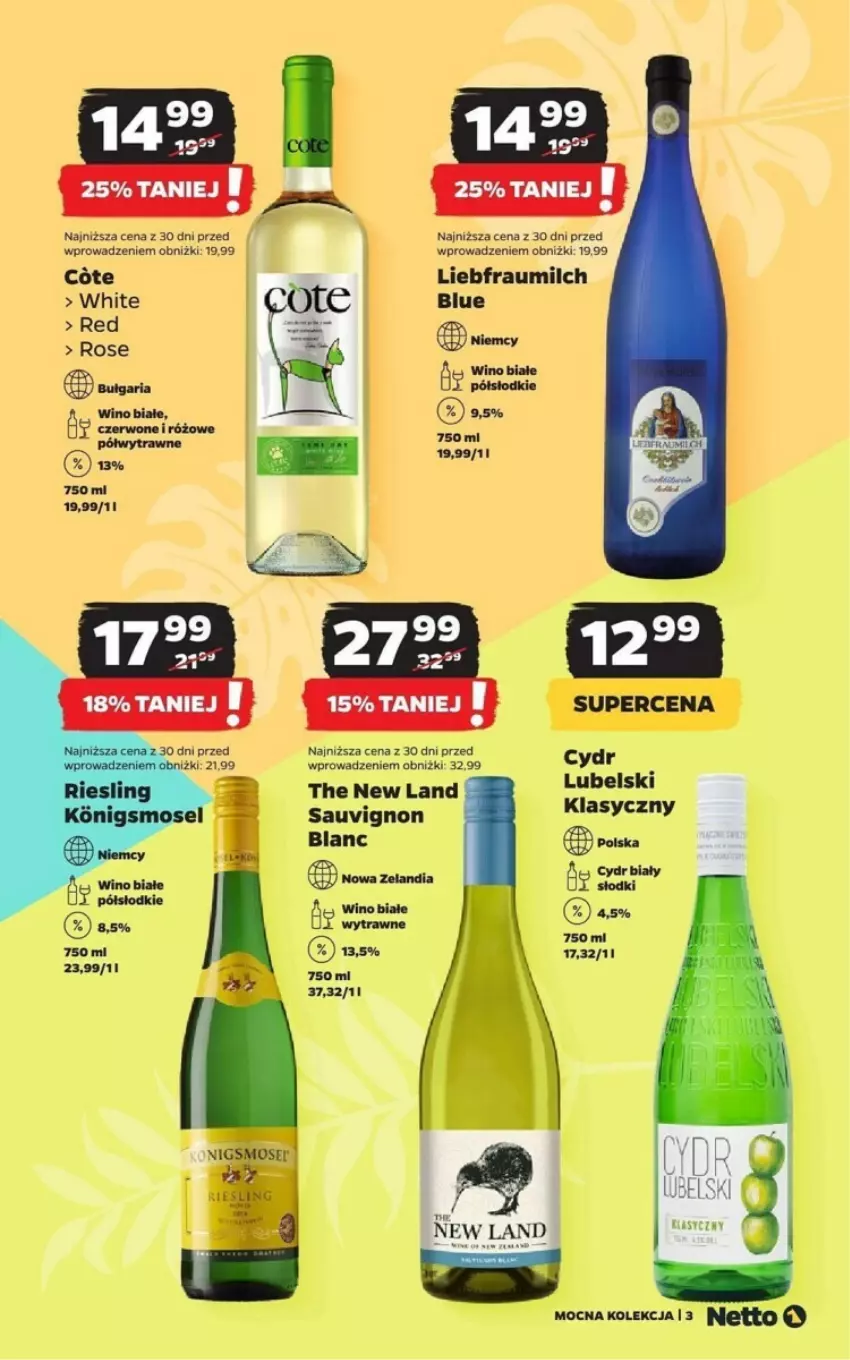 Gazetka promocyjna Netto - ważna 27.05 do 30.06.2024 - strona 14 - produkty: Sauvignon Blanc, Wino, Wino białe