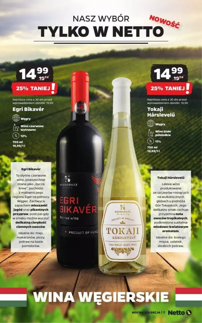 Gazetka promocyjna Netto - ważna 27.05 do 30.06.2024 - strona 18 - produkty: Makaron, Sałat, Ser, Słynne, Tokaji, Wino, Wino białe