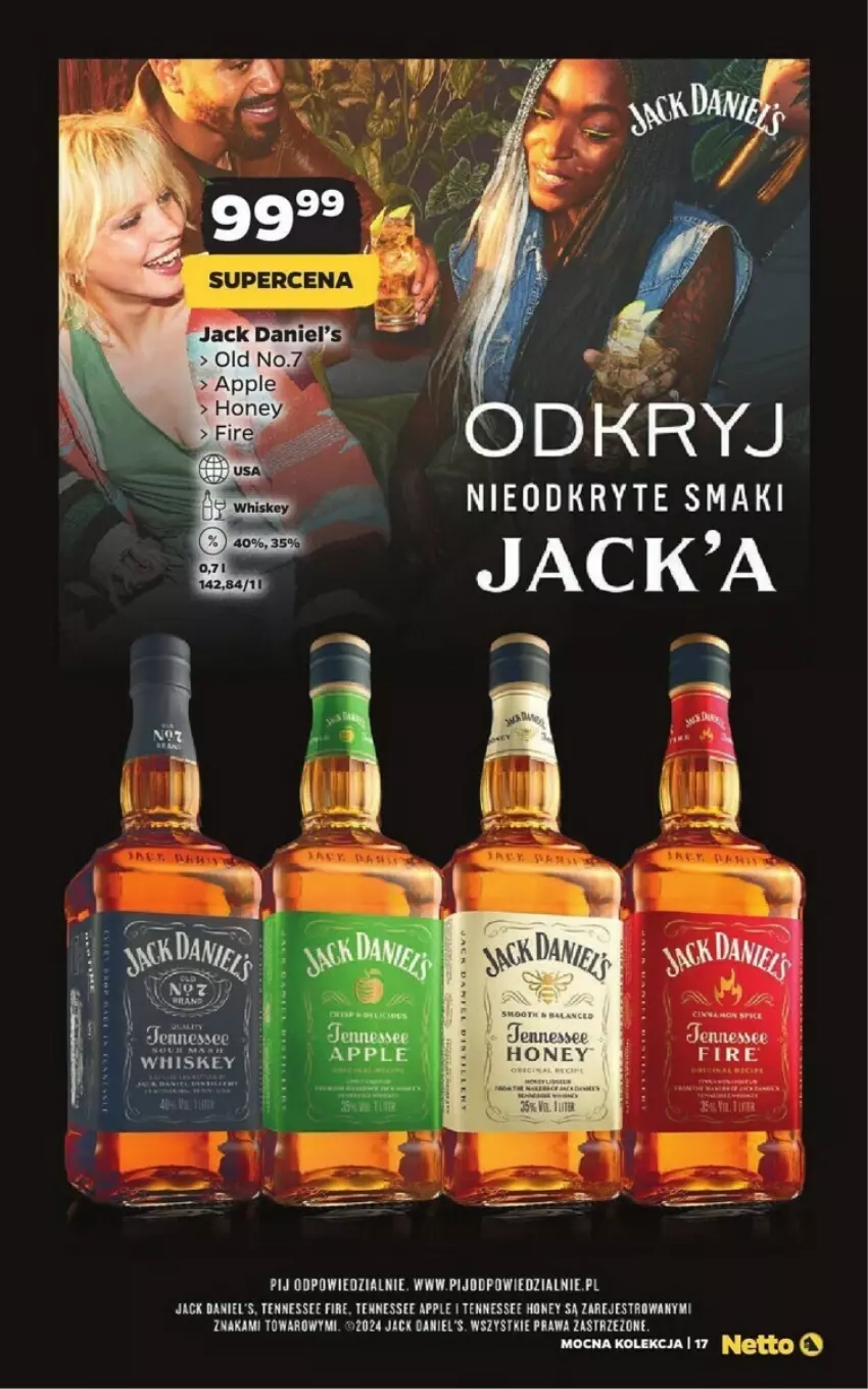 Gazetka promocyjna Netto - ważna 27.05 do 30.06.2024 - strona 9 - produkty: Jack Daniel's, Whiskey