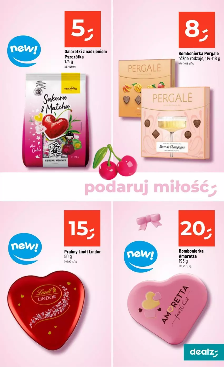 Gazetka promocyjna Dealz - NOWA GAZETKA - ważna 05.02 do 11.02.2026 - strona 11 - produkty: Gala, Galaretki, Lindor, Lindt, Praliny