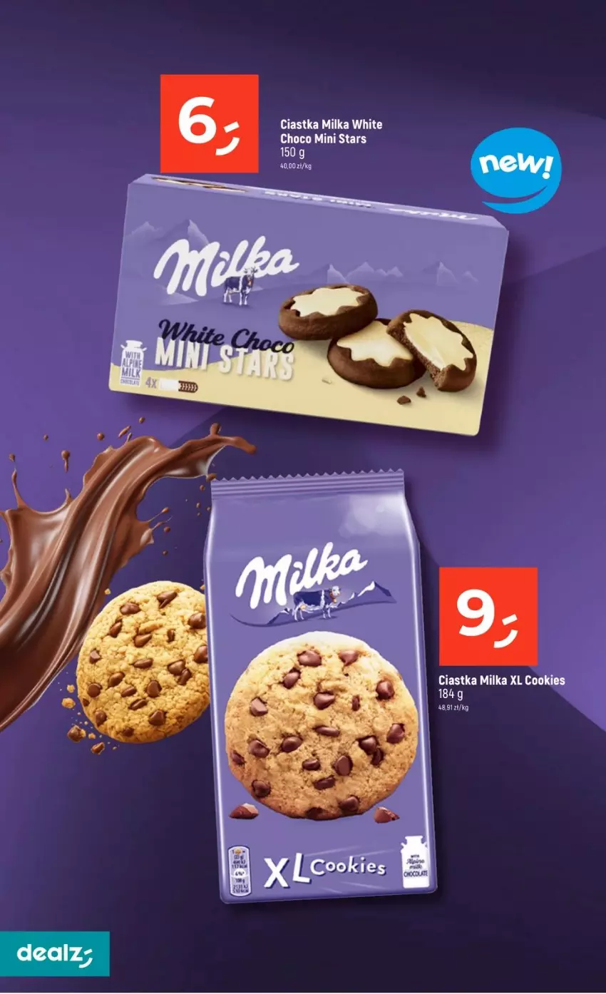 Gazetka promocyjna Dealz - NOWA GAZETKA - ważna 05.02 do 11.02.2026 - strona 12 - produkty: Ciastka, Milka